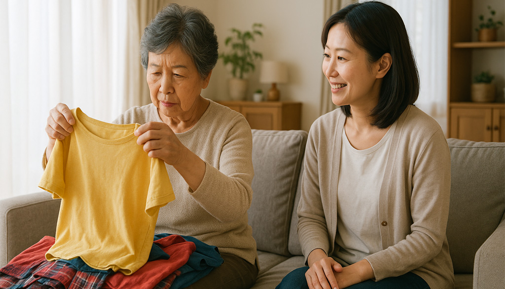 認知症の母と暮らせば②服装編